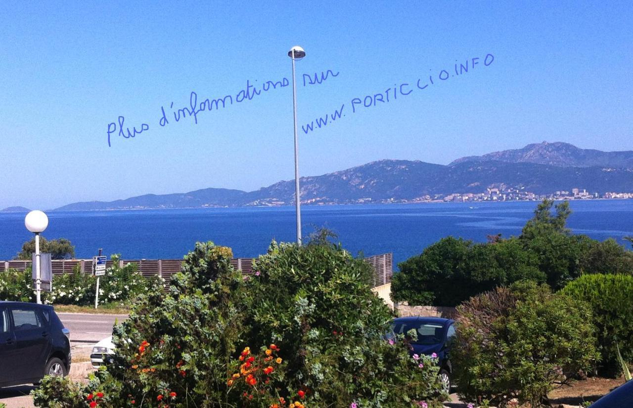 Vue Mer Panoramique Plage 50M Porticcio Corse Dış mekan fotoğraf