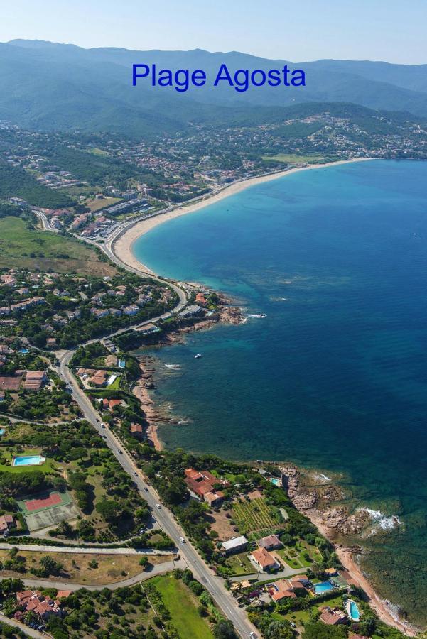 Vue Mer Panoramique Plage 50M Porticcio Corse Dış mekan fotoğraf