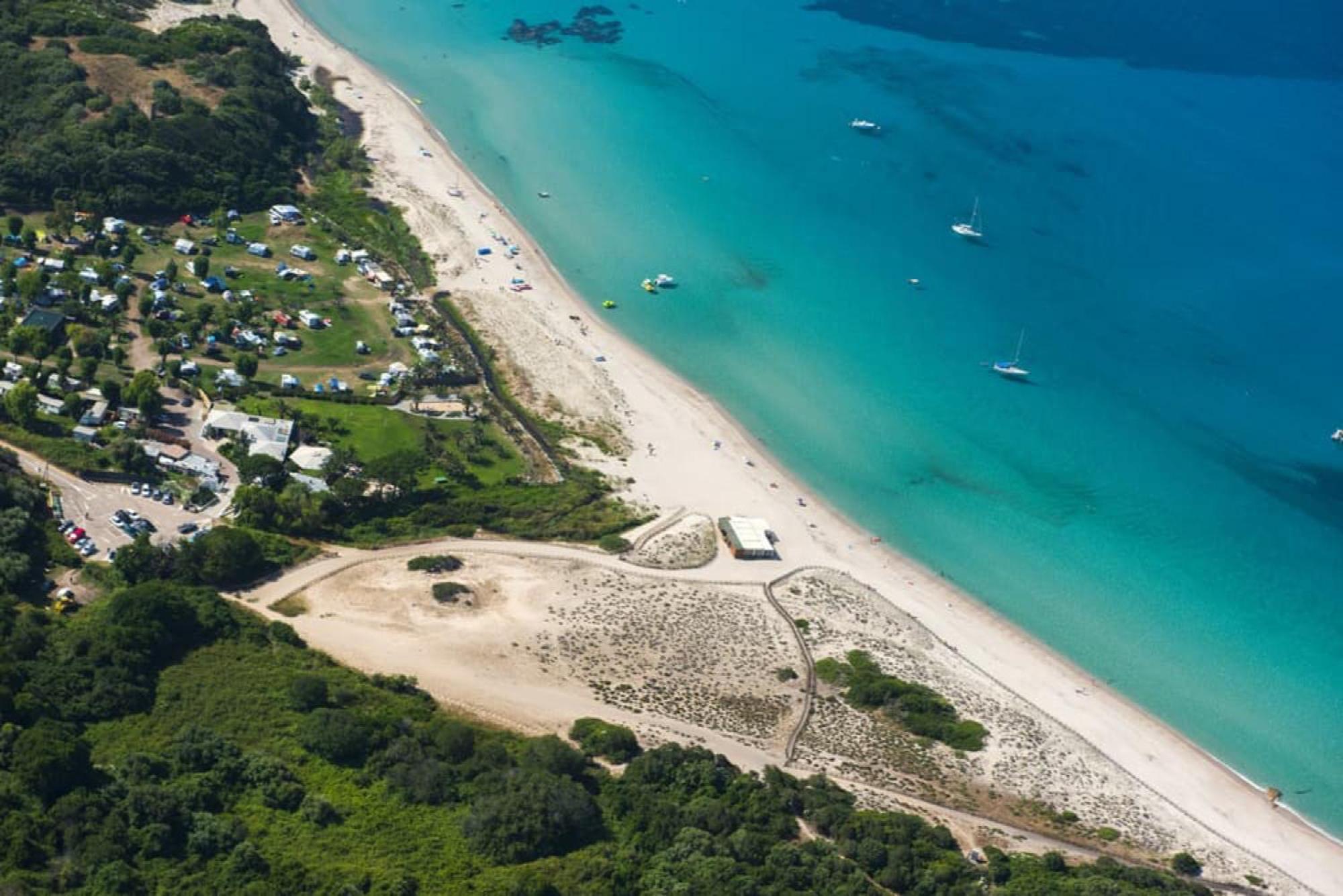 Vue Mer Panoramique Plage 50M Porticcio Corse Dış mekan fotoğraf