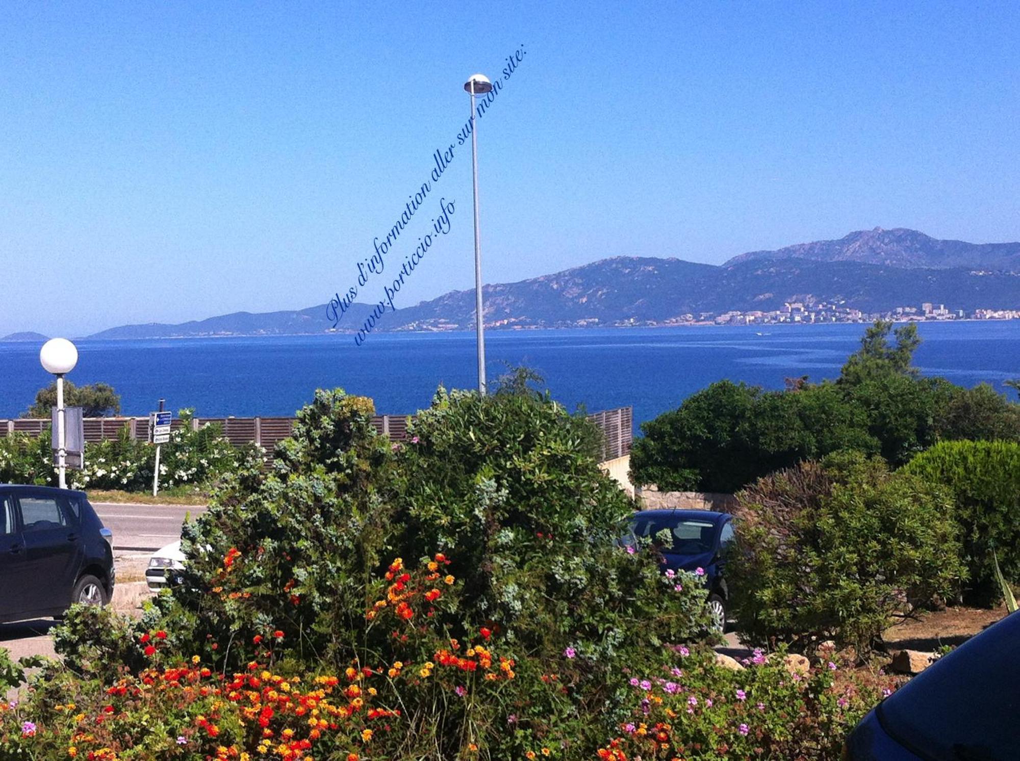 Vue Mer Panoramique Plage 50M Porticcio Corse Dış mekan fotoğraf