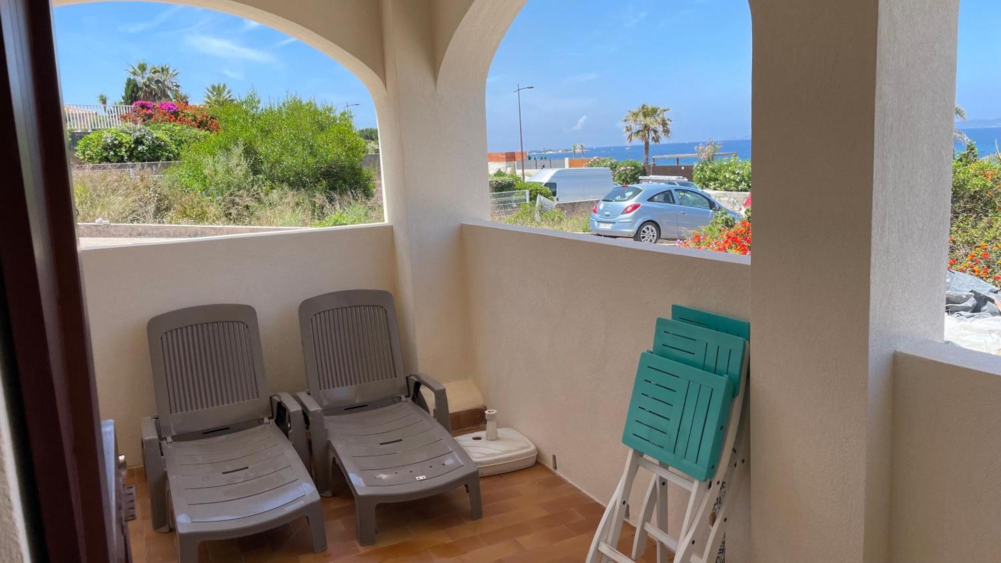Vue Mer Panoramique Plage 50M Porticcio Corse Dış mekan fotoğraf